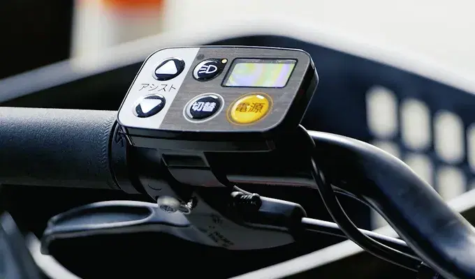 坂道でも苦にならない電動アシスト付自転車を導入