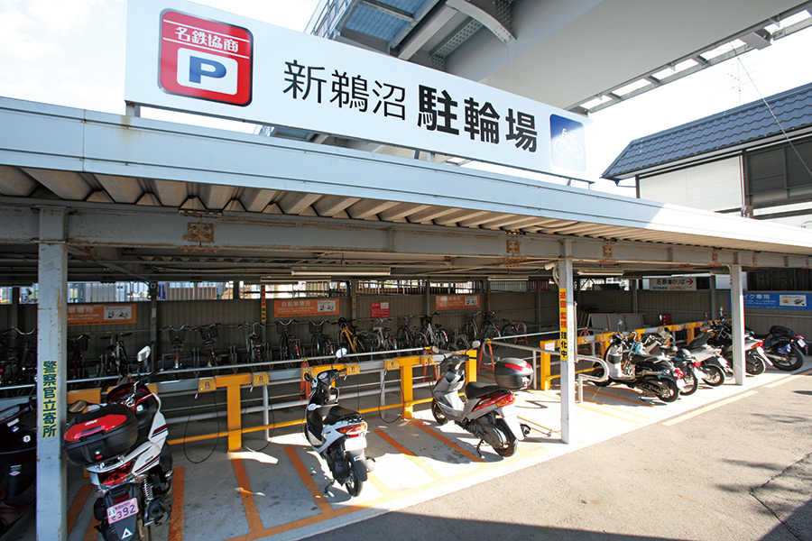 新鵜沼駅駐輪場